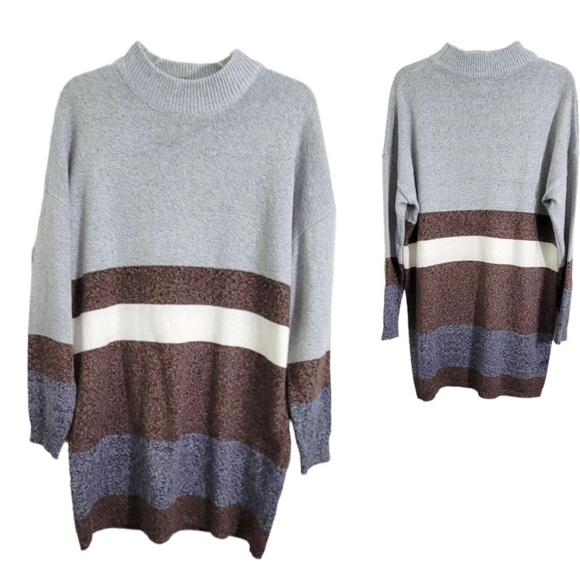 Lumiere Dresses & Skirts - Striped sweater dress